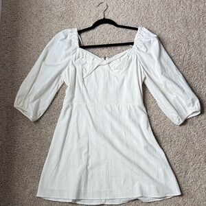 J.O.A. White Mini Dress